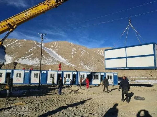 Casa prefabricada para zona afectada por el terremoto