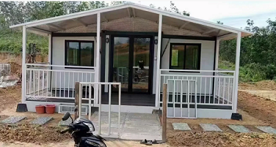 ¡Viaje expandible a Container House para explorar áreas desconocidas!